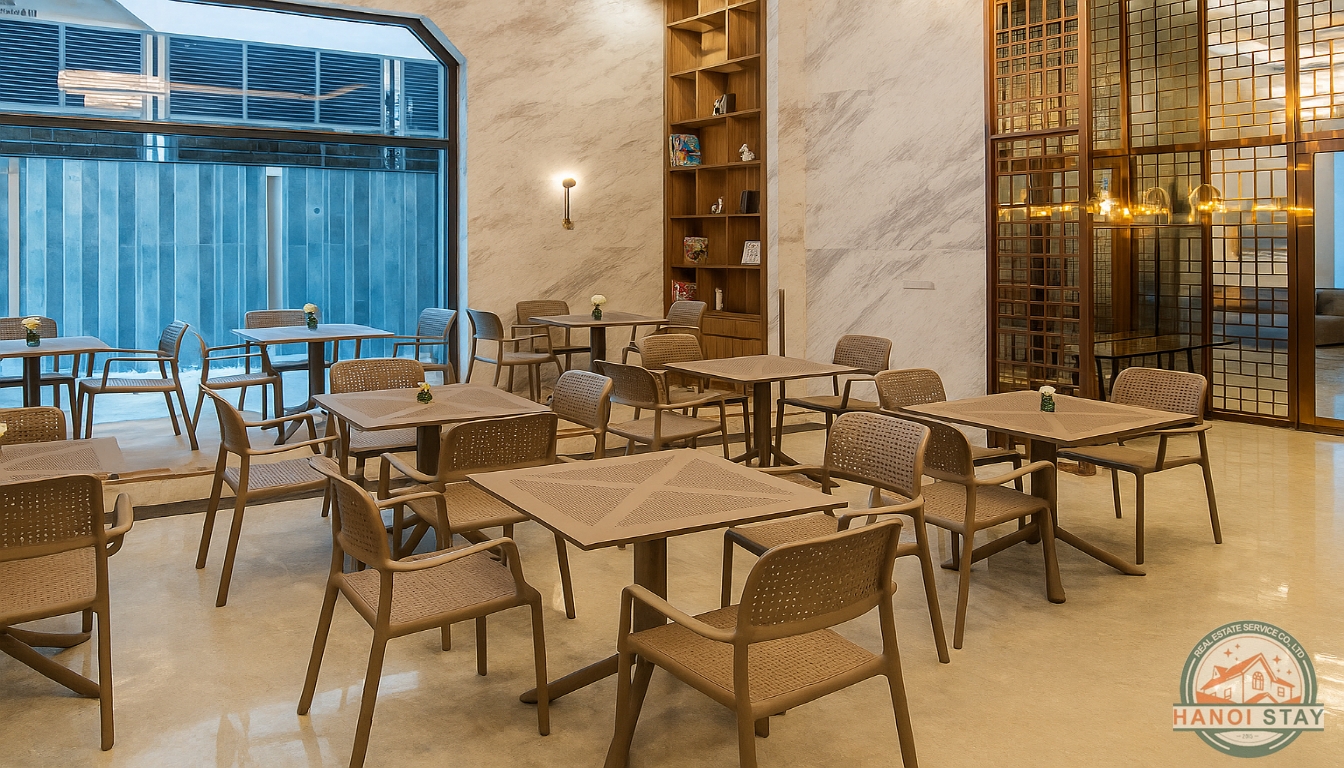 Deluxe 02 BR Apartment for rent in Nguyen Hong Area, Dong Da 10