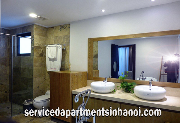 Deluxe Four Bedroom Apartment Rental in Xom Chua st, Dang Thai Mai 15