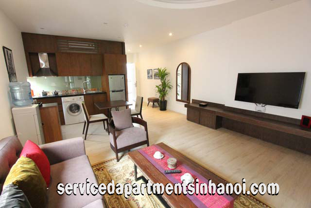 Deluxe One Bedroom Apartment Rental in Center of Hanoi For Rent 2