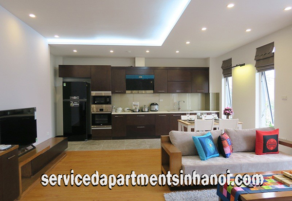 Deluxe One Bedroom Apartment with Nice Garden Rental in Au Co street, Tay Ho 4
