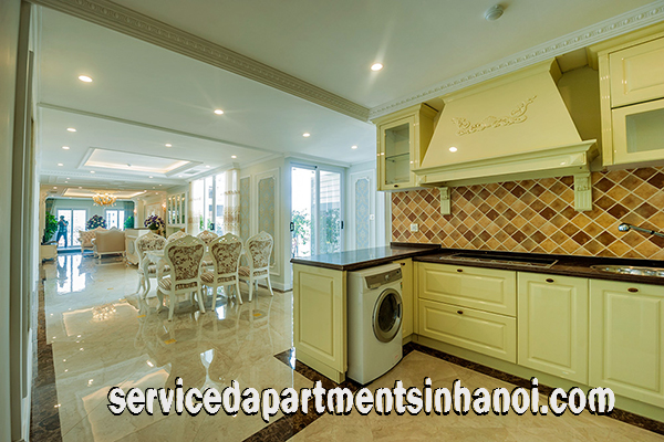 Deluxe Penthouse Apartment For rent in Center of Hai Ba Trung, Luxury Furniture 17