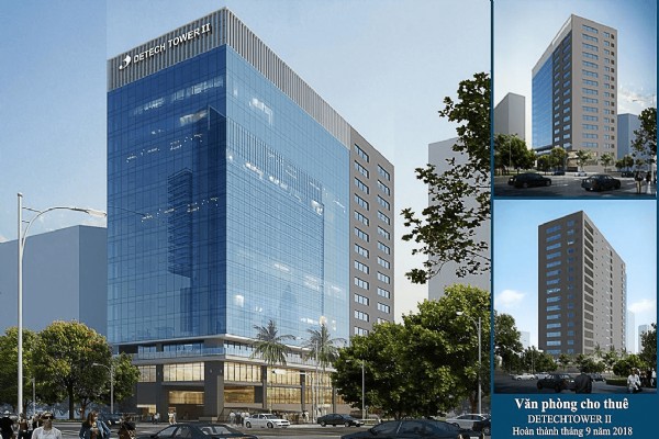 Detech Tower II office building at 107 Nguyen Phong Sac, Cau Giay district for rent 10