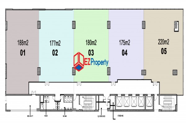Detech Tower II office building at 107 Nguyen Phong Sac, Cau Giay district for rent 6