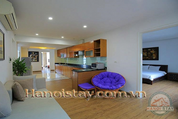 *Direct Lake Front Three Bedroom Apartment for rent in Tu Hoa street, Tay Ho* 22