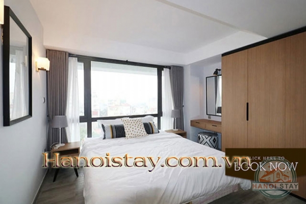 Duplex 02 BR Apartment For Rent in Hanoi - High Ceilings - Chic and Stylish - Incredible View 8