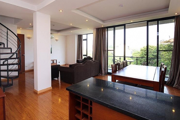 Duplex Apartment Rental in Dang Thai Mai street, Tay Ho: Spacious, Modern & Nice View