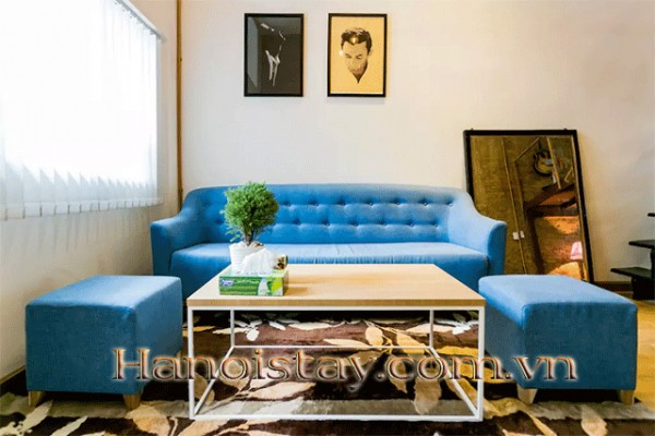 Duplex One Bedroom Apartment Rental in Van Bao street, Ba Dinh 3