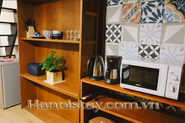 Duplex One Bedroom Apartment Rental in Van Bao street, Ba Dinh 7