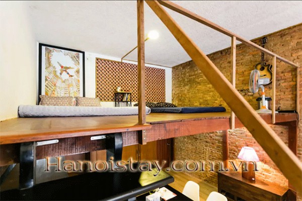 Duplex One Bedroom Apartment Rental in Van Bao street, Ba Dinh 8