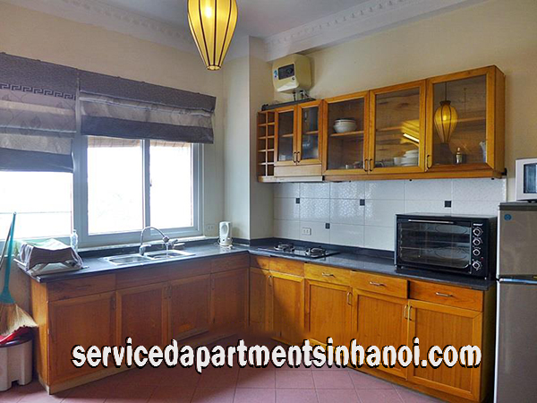Duplex Three bedroom Apartment for rent in Truc Bach Area, Ba Dinh 3