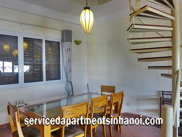 Duplex Three bedroom Apartment for rent in Truc Bach Area, Ba Dinh 5