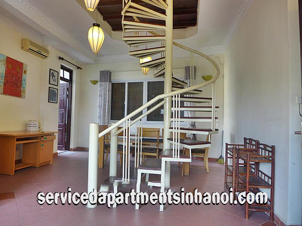 Duplex Three bedroom Apartment for rent in Truc Bach Area, Ba Dinh 6