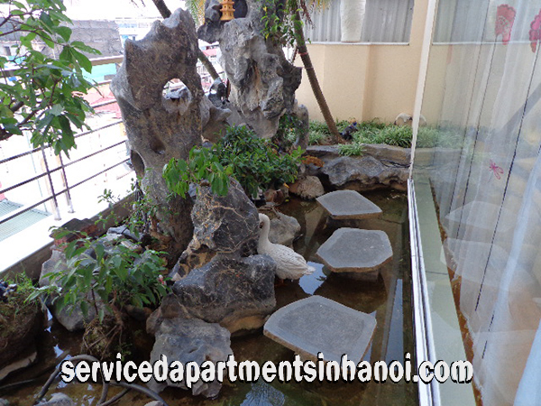 Duplex Three bedroom Serviced Apartment for rent in Kim Ma str, Ba Dinh 10