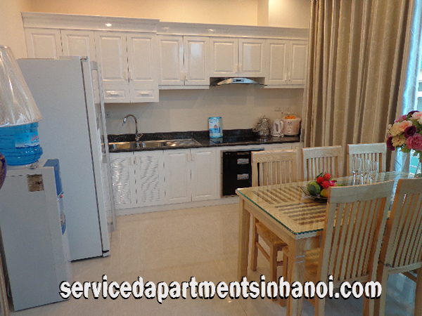 Duplex Three bedroom Serviced Apartment for rent in Kim Ma str, Ba Dinh 2