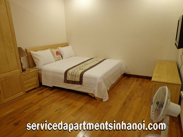 Duplex Three bedroom Serviced Apartment for rent in Kim Ma str, Ba Dinh 5