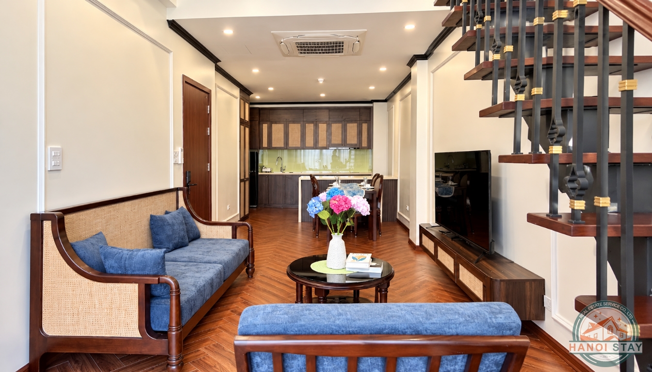 Elegant 01 BR Apartment for Rent near Truc Bach Area, Ba Dinh – A Charming Home in Hanoi 6