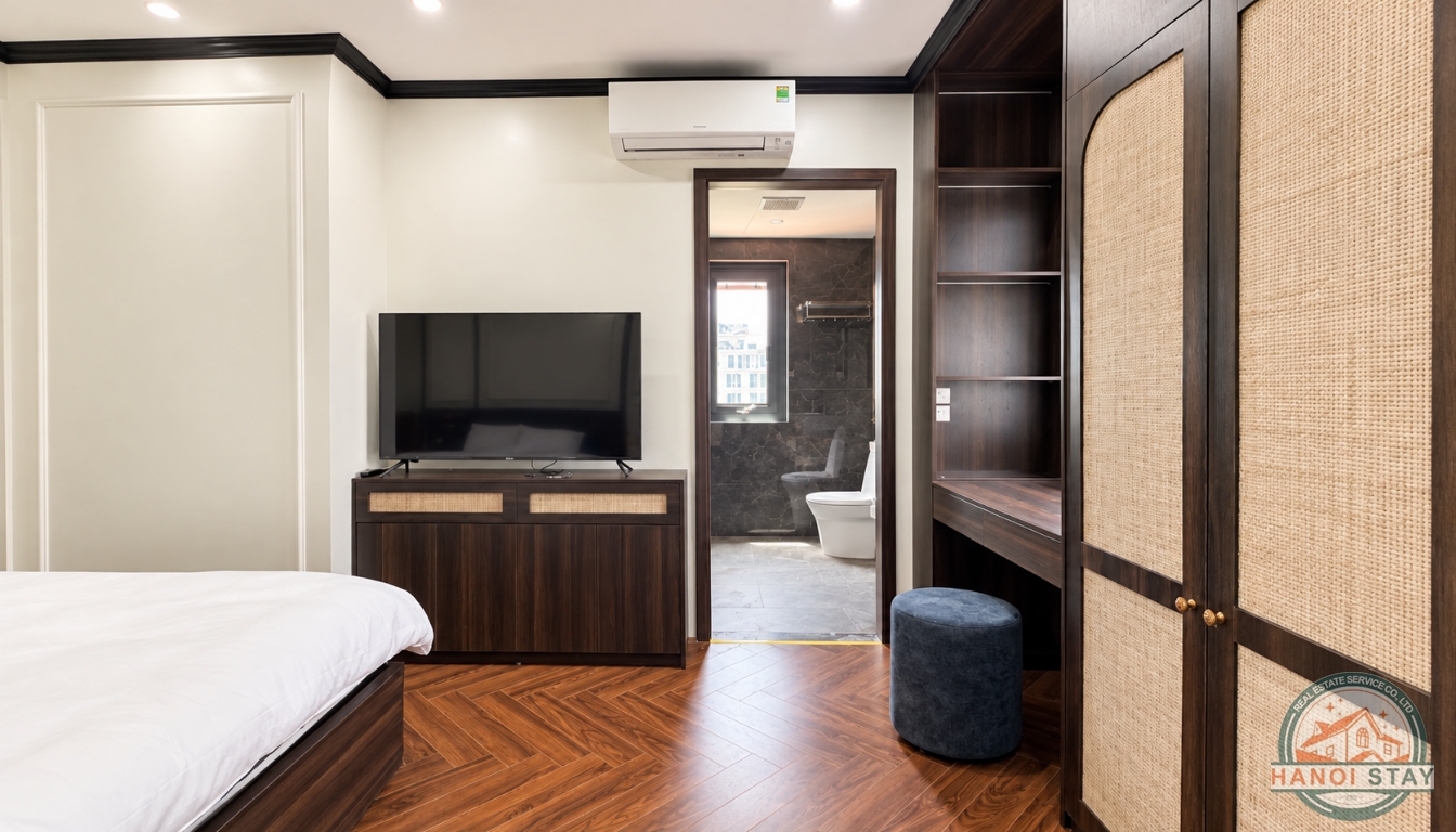 Elegant 01 BR Apartment for Rent near Truc Bach Area, Ba Dinh – A Charming Home in Hanoi 1