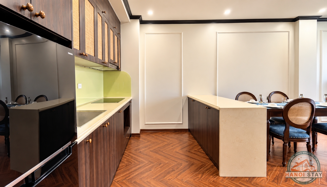 Elegant 01 BR Apartment for Rent near Truc Bach Area, Ba Dinh – A Charming Home in Hanoi 5