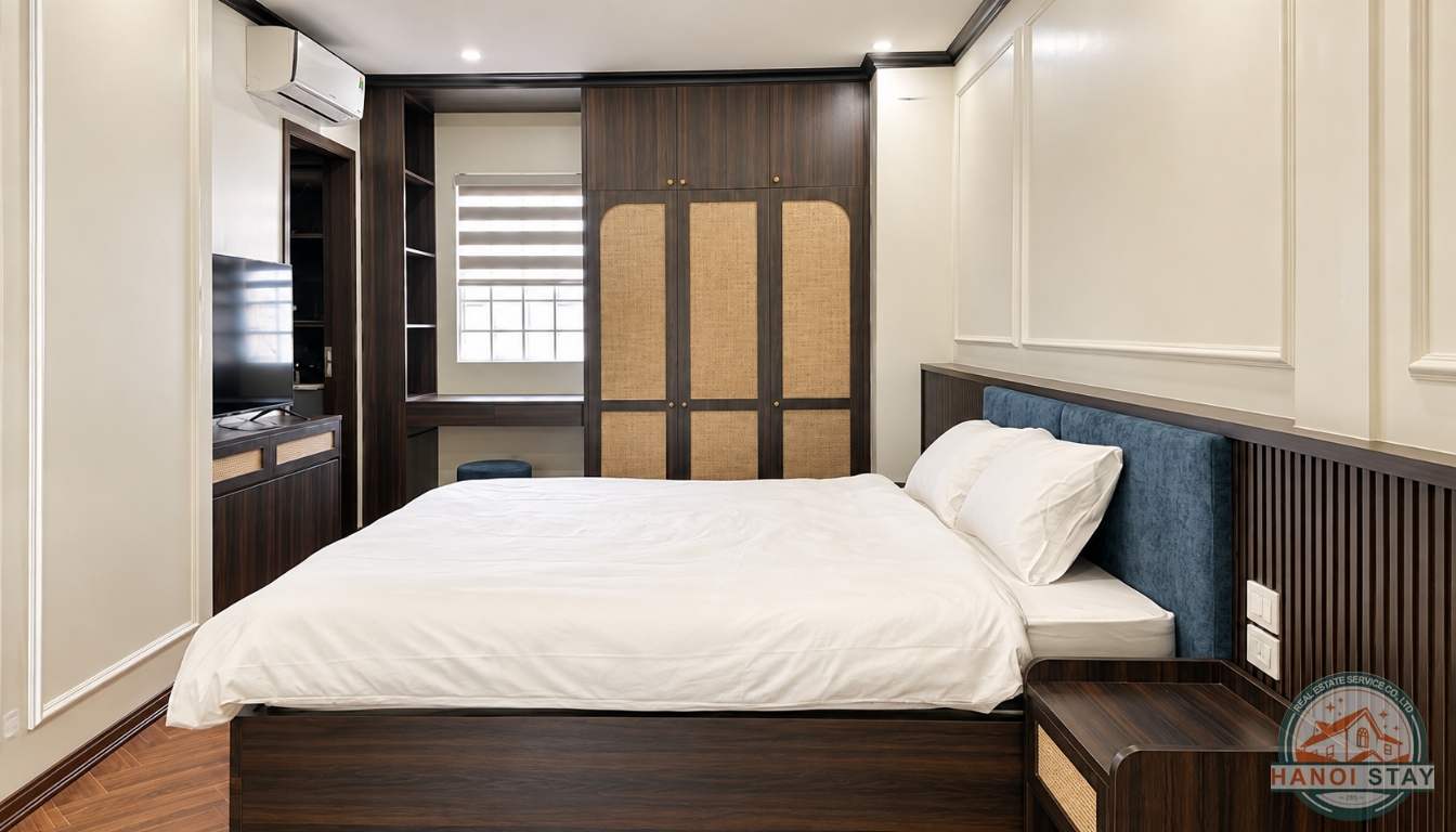 Elegant 01 BR Apartment for Rent near Truc Bach Area, Ba Dinh – A Charming Home in Hanoi 4