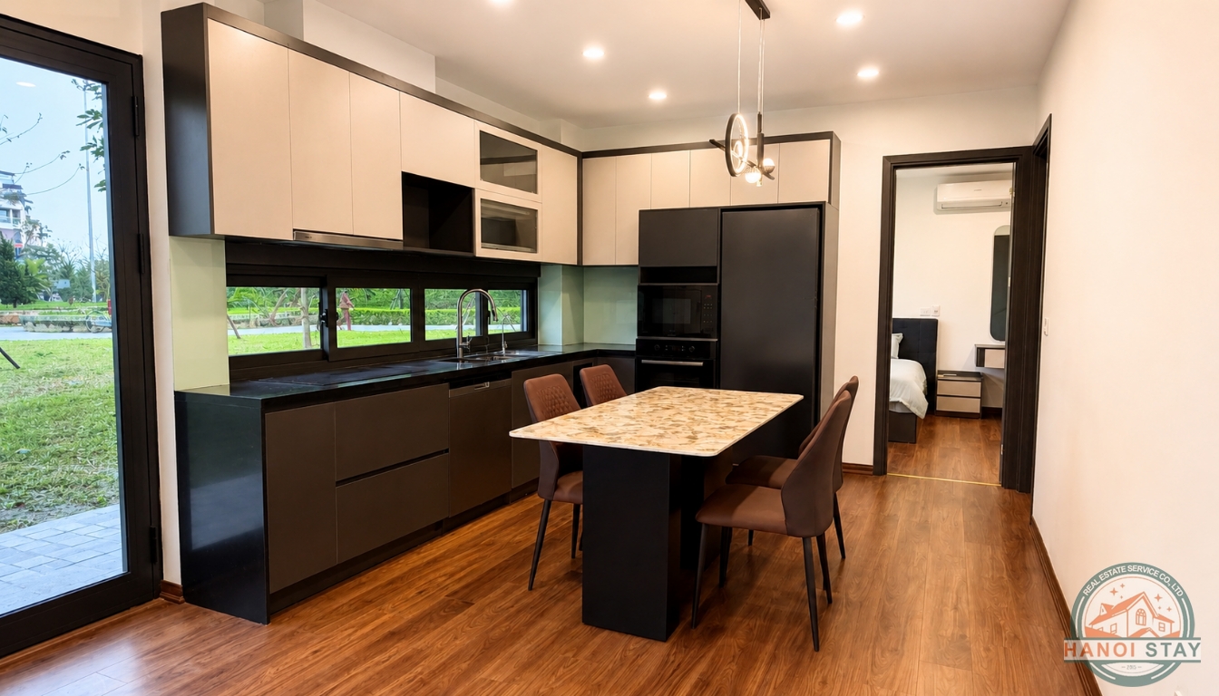 Elegant 1BR Apartment for rent in Long Bien, Well Connected to Hoan Kiem, Attractive Price 2
