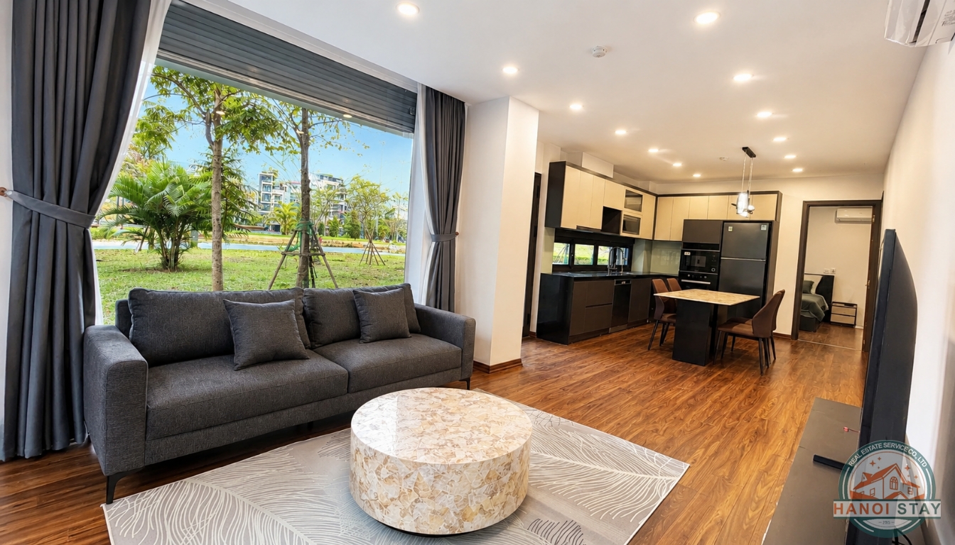 Elegant 1BR Apartment for rent in Long Bien, Well Connected to Hoan Kiem, Attractive Price 1