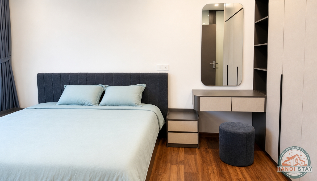 Elegant 1BR Apartment for rent in Long Bien, Well Connected to Hoan Kiem, Attractive Price 2