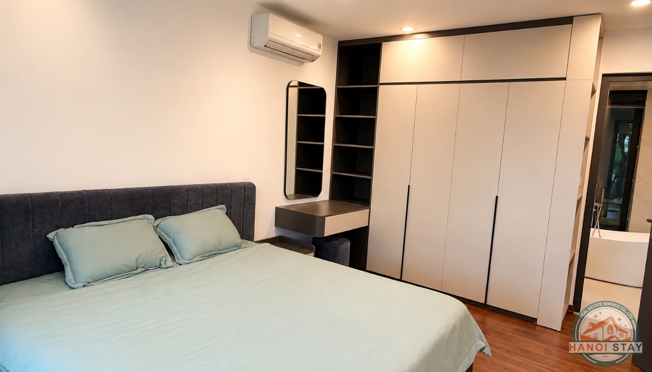 Elegant 1BR Apartment for rent in Long Bien, Well Connected to Hoan Kiem, Attractive Price 5