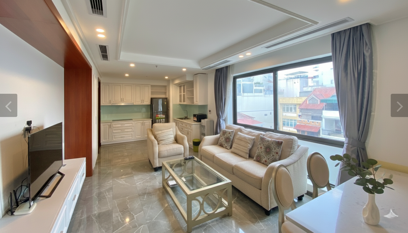 Elegant 2-Bedroom, 2-Bathroom Apartment for Rent in Han Thuyen Pham Dinh Ho Hai Ba Trưng District, Hanoi