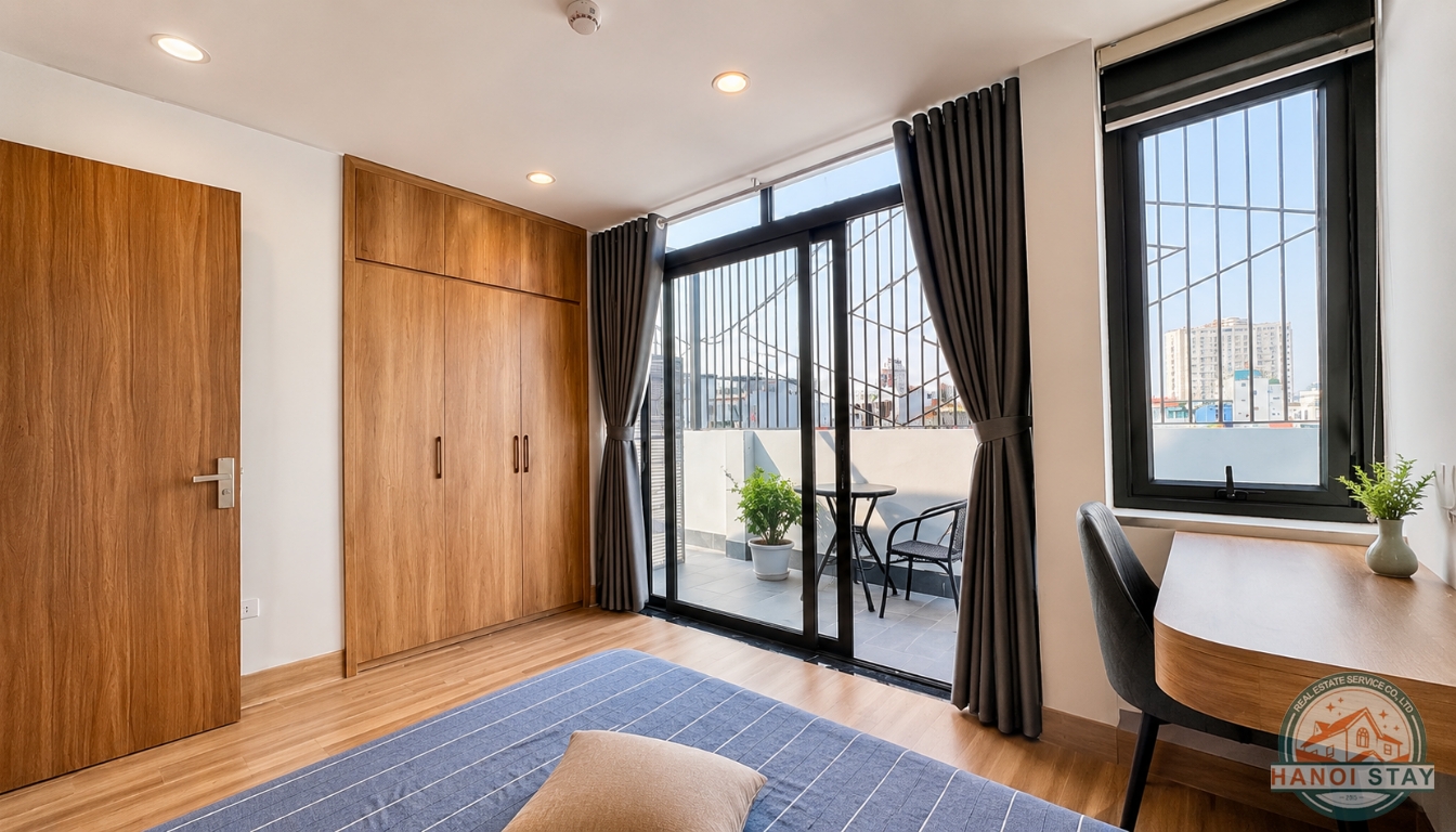 Elegant 3BR Apartment with Balcony & Terrace in Long Bien, Good Price 3