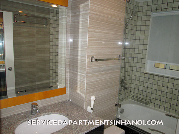 Elegant serviced apartment for rent near Kim Ma street, Ba Dinh 15