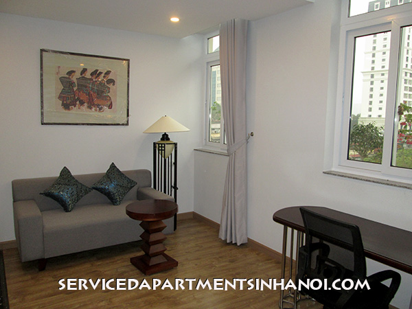 Elegant serviced apartment for rent near Kim Ma street, Ba Dinh 4