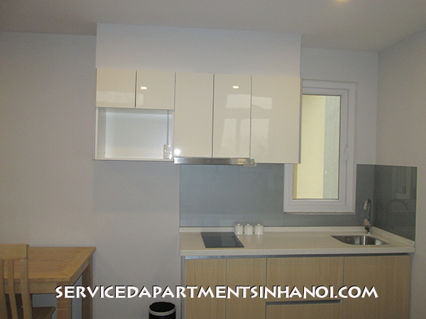 Elegant serviced apartment for rent near Kim Ma street, Ba Dinh 8