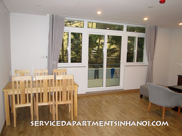 Elegant serviced apartment for rent near Kim Ma street, Ba Dinh 9