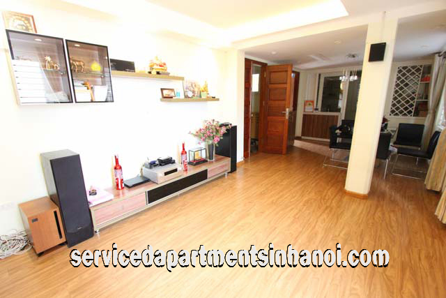 Elegant Three Bedroom Apartment for rent in Giang Vo street, Ba Dinh 13