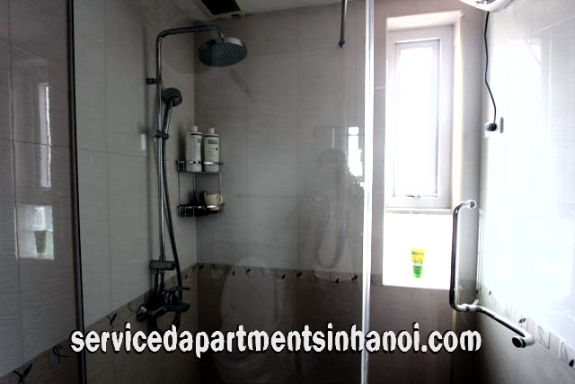 Elegant Three Bedroom Apartment for rent in Giang Vo street, Ba Dinh 14