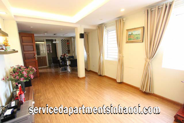 Elegant Three Bedroom Apartment for rent in Giang Vo street, Ba Dinh 4