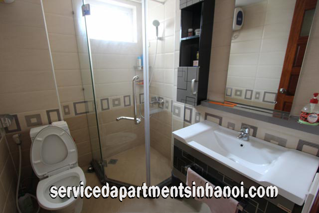 Elegant Three Bedroom Apartment for rent in Giang Vo street, Ba Dinh 6