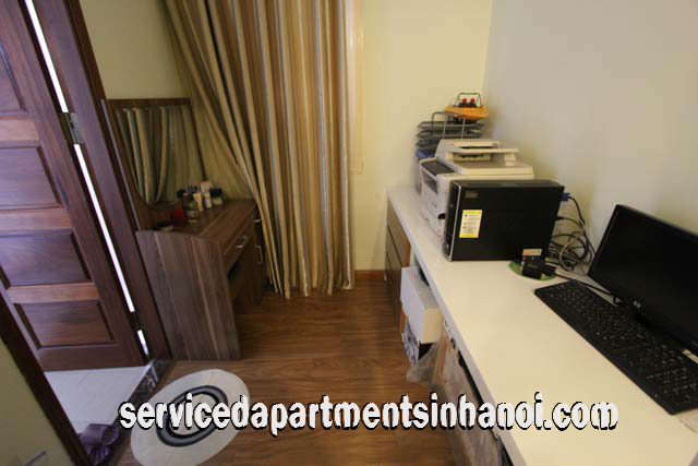 Elegant Three Bedroom Apartment for rent in Giang Vo street, Ba Dinh 8