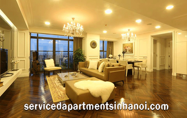Elegant Three bedroom apartment Rental in Hoang Thanh Tower, Hai Ba Trung 10