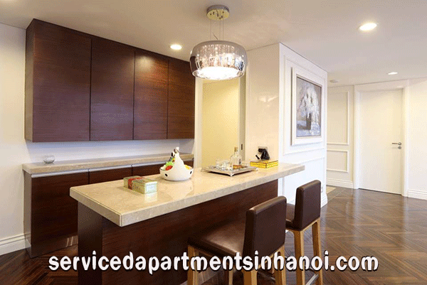 Elegant Three bedroom apartment Rental in Hoang Thanh Tower, Hai Ba Trung 11