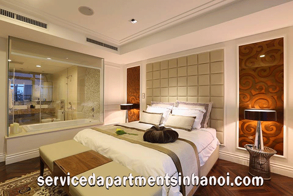 Elegant Three bedroom apartment Rental in Hoang Thanh Tower, Hai Ba Trung 12