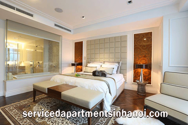 Elegant Three bedroom apartment Rental in Hoang Thanh Tower, Hai Ba Trung 17