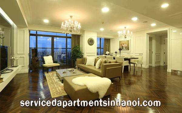 Elegant Three bedroom apartment Rental in Hoang Thanh Tower, Hai Ba Trung 5