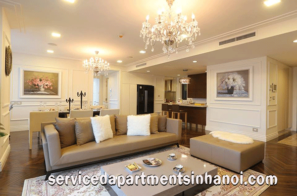 Elegant Three bedroom apartment Rental in Hoang Thanh Tower, Hai Ba Trung 7