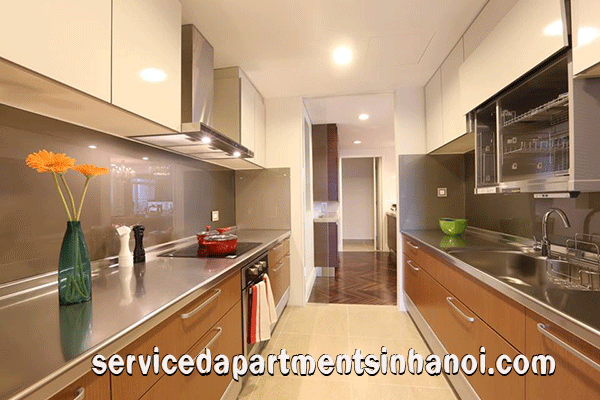 Elegant Three bedroom apartment Rental in Hoang Thanh Tower, Hai Ba Trung 8