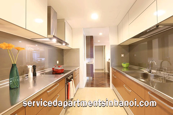 Elegant Three bedroom apartment Rental in Hoang Thanh Tower, Hai Ba Trung 9