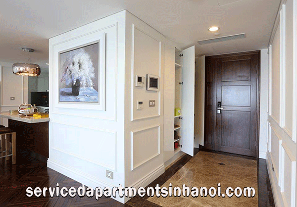 Elegant Three bedroom apartment Rental in Hoang Thanh Tower, Hai Ba Trung 5