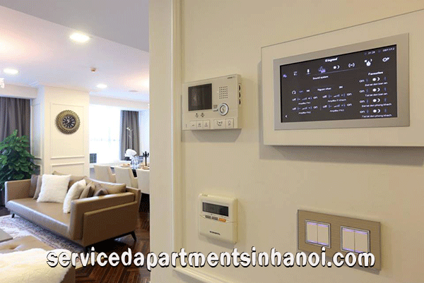 Elegant Three bedroom apartment Rental in Hoang Thanh Tower, Hai Ba Trung 6