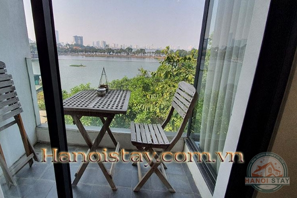 Enjoy High Quality two bedroom apartment in Truc Bach Area, Ba Dinh, Very Nice View 8