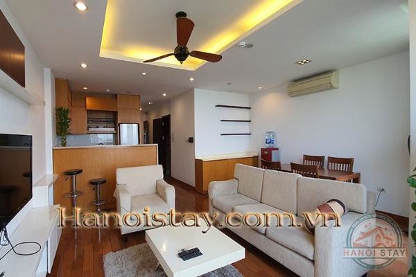 Enjoy High Quality two bedroom apartment in Truc Bach Area, Ba Dinh, Very Nice View 9